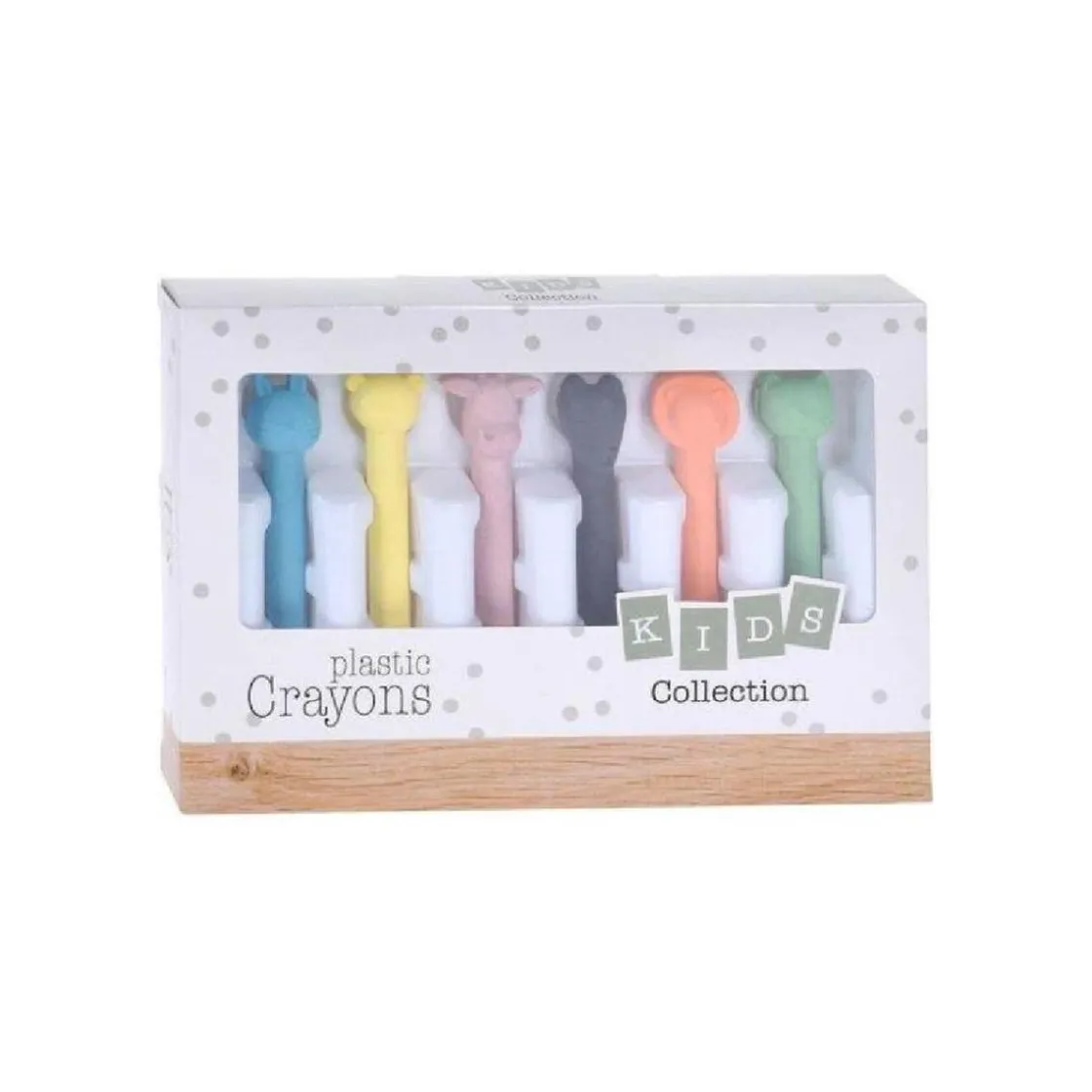 TOYS "R" US 6 lápices de cera animales