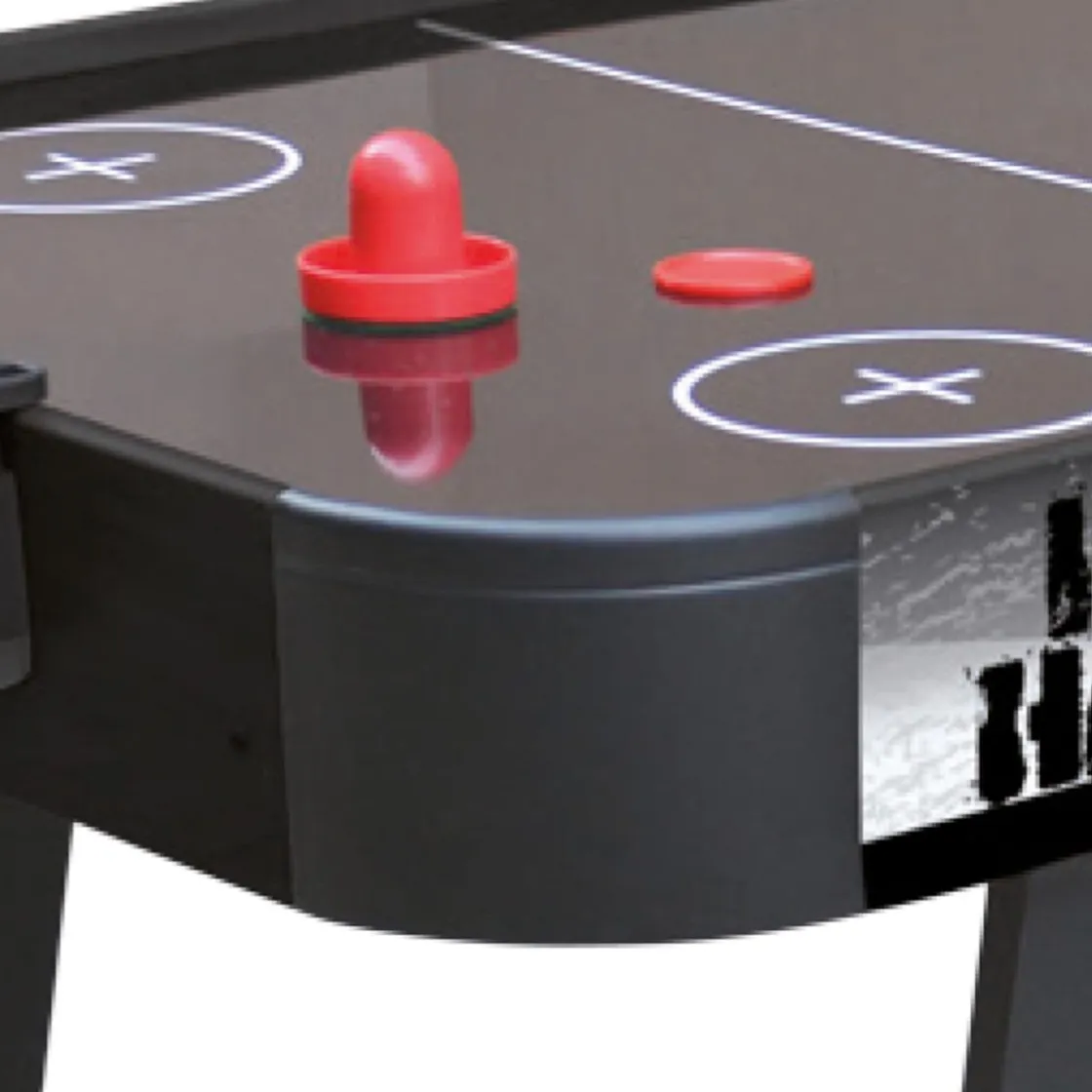 DEVESSPORT Air Hockey Black City* Deportes|Futbolines