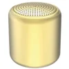 KLACK EUROPE Altavoz Bluetooth Inpod Amarillo metalizado* Electrónicos