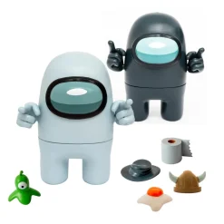 BIZAK Among Us - Pack 2 figuras con accesorios (varios modelos)* Figuras De Acción