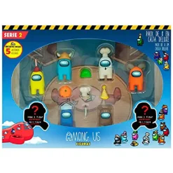 BIZAK Among Us - Pack 8 figuras y accesorios (varios modelos)* Figuras De Acción
