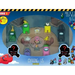 BIZAK Among Us - Pack 8 figuras y accesorios (varios modelos)* Figuras De Acción