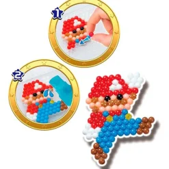EPOCH PARA IMAGINAR S.L. Aquabeads - Super Mario - Cubo creatividad* Arte Y Manualidades