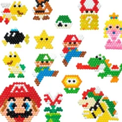 EPOCH PARA IMAGINAR S.L. Aquabeads - Super Mario - Cubo creatividad* Arte Y Manualidades
