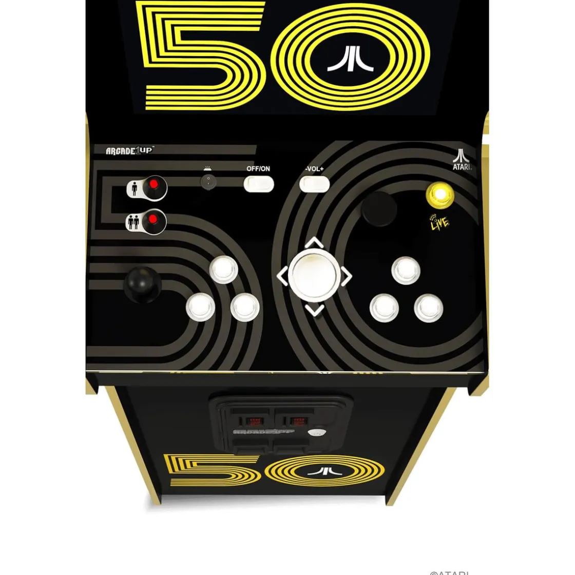Arcade1Up - Máquina Recreativa Atari 50 Aniversario Deluxe
