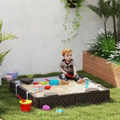 AIYAPLAY Arenero con 4 asientos