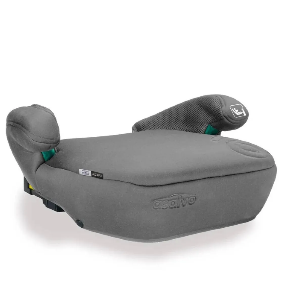 ASALVO - Booster Alzafix R129 con Isofix Gris