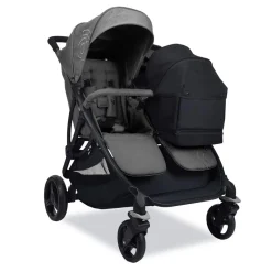 ASALVO - Capazo para silla gemelar Bro Negro* Trío Y Accesorios·Capazos