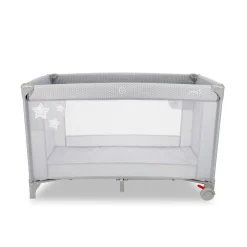 A SALVO asalvo - Cuna de viaje estrellas gris