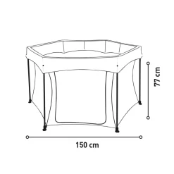 ASALVO - Parque infantil hexagonal Luxemburgo* Entretenimiento·Parques