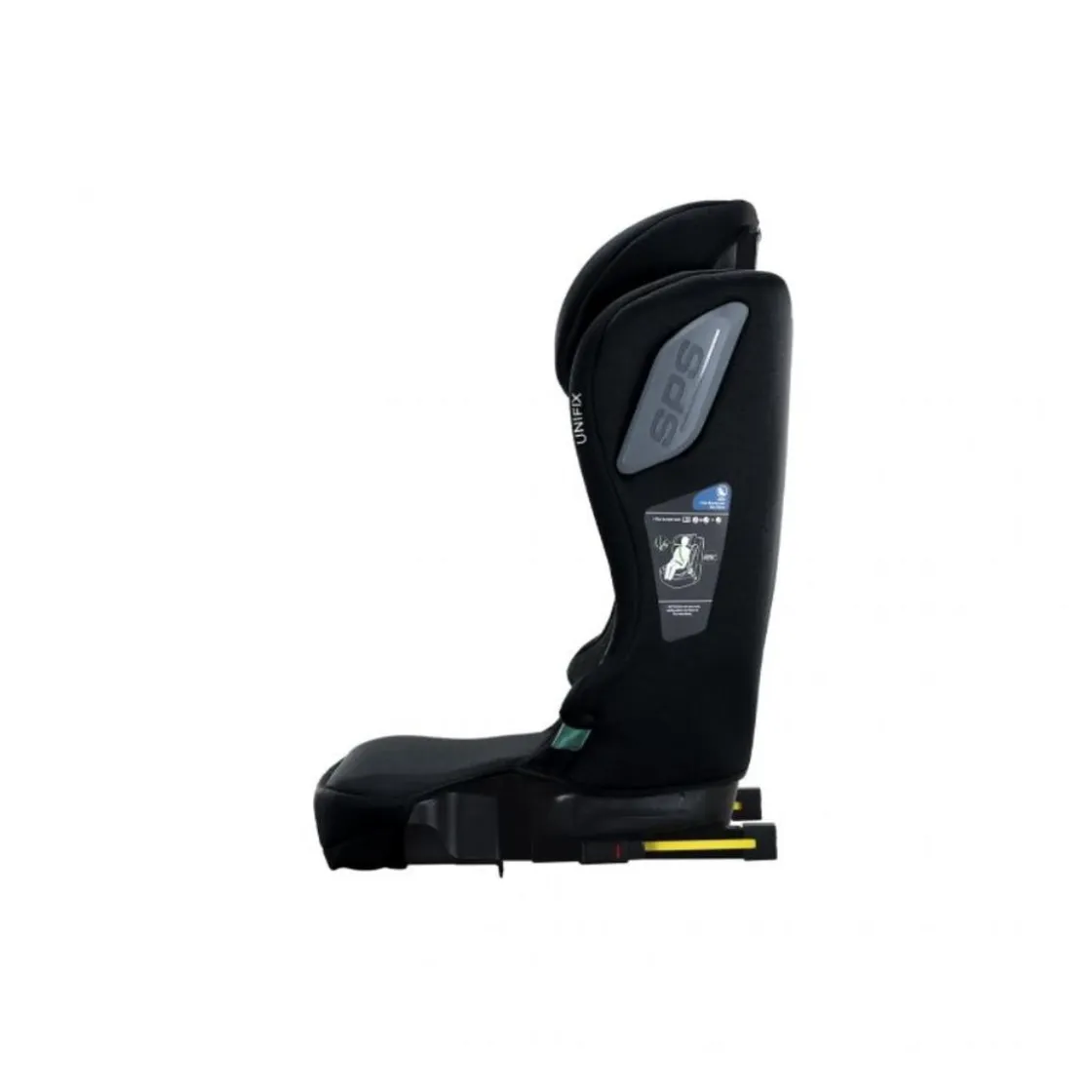 ASALVO - Silla de auto I-Size Unifix Negro 100-150 cm