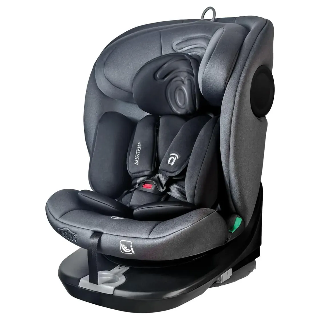 ASALVO - Silla de auto I-Size Austen 2 Gris 40-150 cm* Sillas De Coche·Desde 40 A 150 Cm