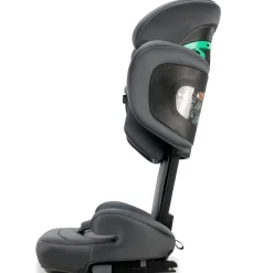 ASALVO - Silla de auto I-Size Poe Fix Gris 100-150 cm