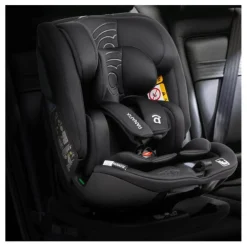 ASALVO - Silla de auto Panafix Negra 40-150 cm* Sillas De Coche·Desde 40 A 150 Cm