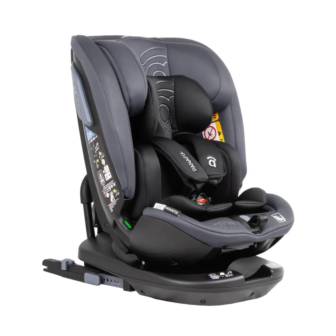 ASALVO - Silla de auto Panafix Gris 40-150 cm* Sillas De Coche·Desde 40 A 150 Cm