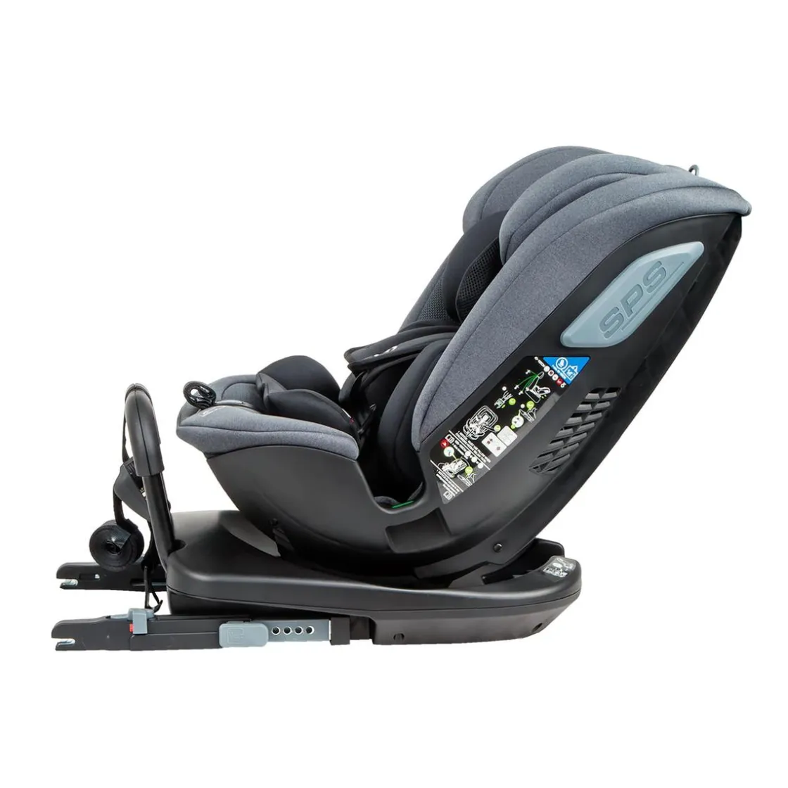 ASALVO - Silla de auto Panafix Gris 40-150 cm* Sillas De Coche·Desde 40 A 150 Cm