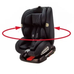 A SALVO Asalvo - Silla de coche Austen negro* Sillas De Coche·Desde 40 A 150 Cm