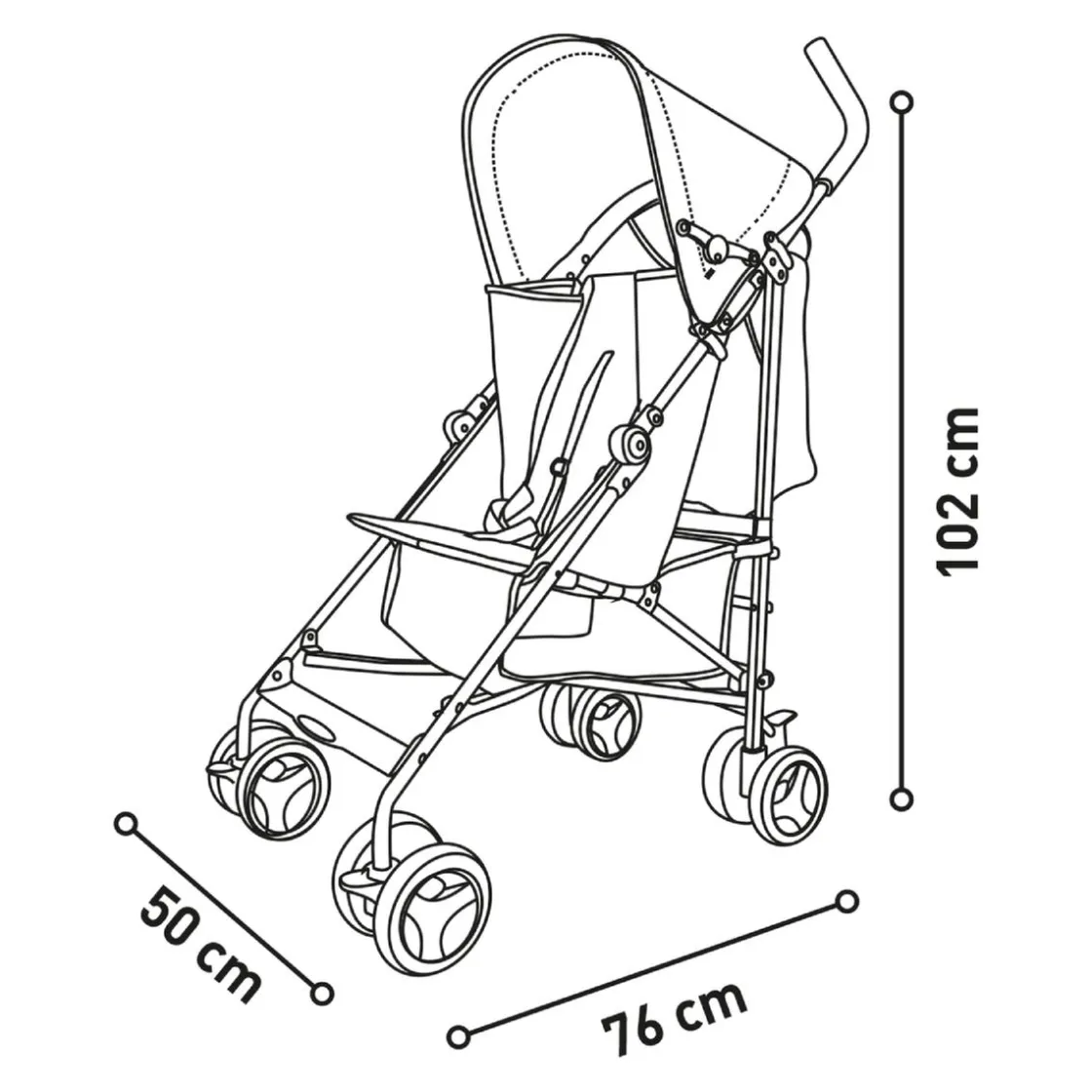 ASALVO - Silla de Paseo Mombi Verde* Sillas De Paseo Y Accesorios·Sillas De Paseo