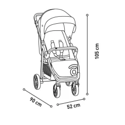 ASALVO - Silla de paseo Ness 2 hasta 22 kg* Sillas De Paseo Y Accesorios·Sillas De Paseo