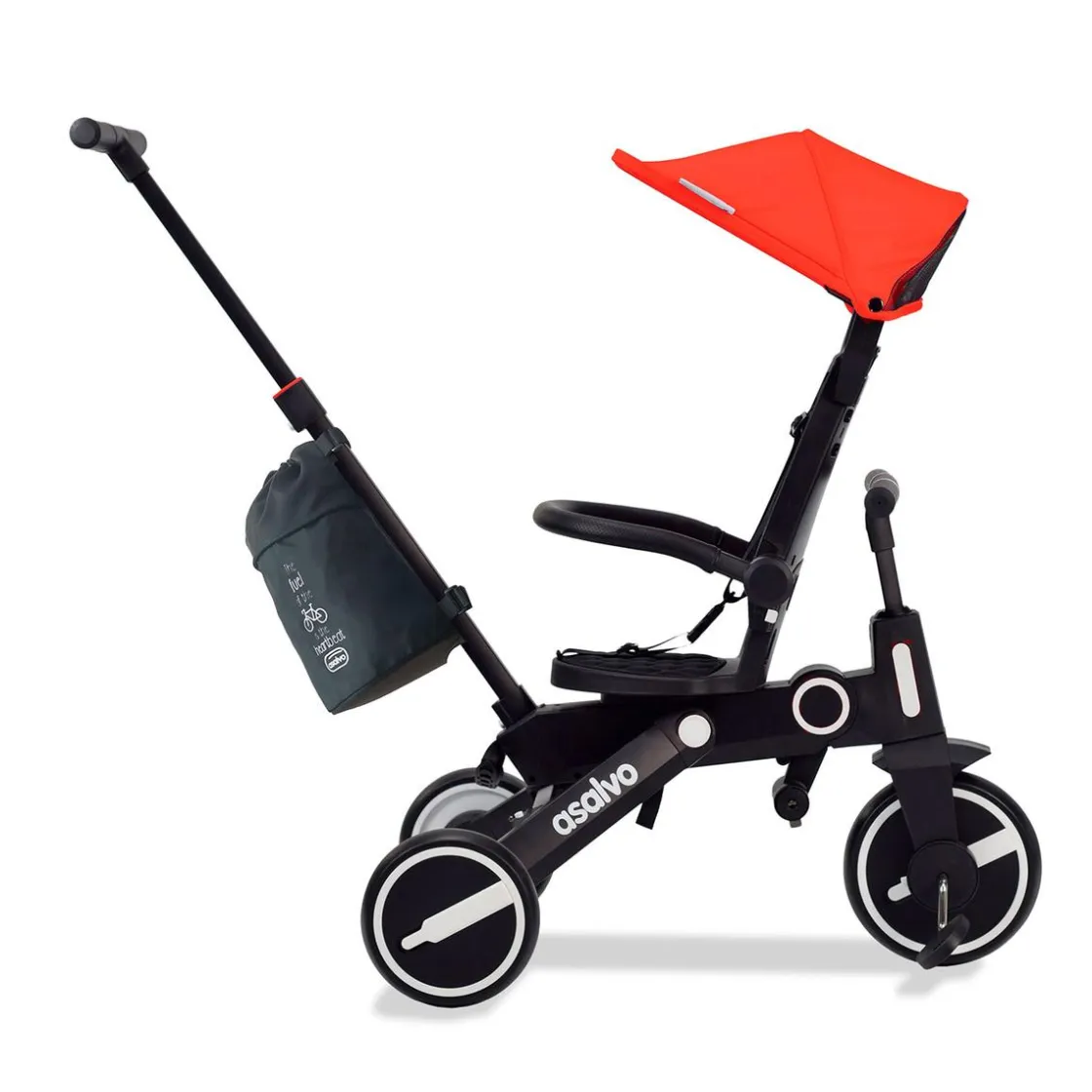 ASALVO - Tricilo Discovery Rojo* Motos Y Triciclos