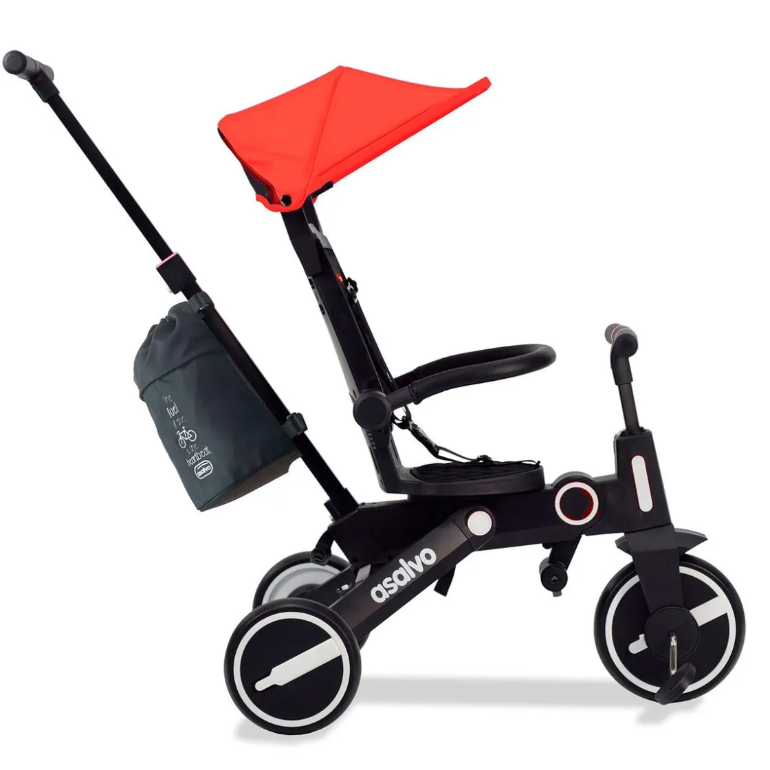 ASALVO - Tricilo Discovery Rojo* Motos Y Triciclos