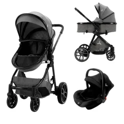 ASALVO - Trío convertible Sidney 2 Gris* Trío Y Accesorios·Trío Y Dúo