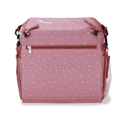 ASALVO - Trona de viage-Bolso Hummus Estrellas Rosa* Tronas·Tronas Bebe