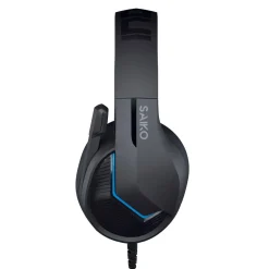 INDECA Auriculares Gaming Saiko PS Negro* Videojuegos