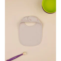 Prenatal Babero Beige Flores Rojas para Recién Nacida* Recién Nacido·Ropa Y Accesorios|Ropa Y Accesorios·Baberos