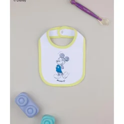 Prenatal Babero Mickey de Algodón Orgánico para Niño