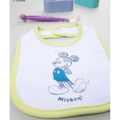Prenatal Babero Mickey de Algodón Orgánico para Niño