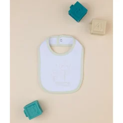 Prenatal Babero niña blanco/verde* Recién Nacido·Ropa Y Accesorios|Ropa Y Accesorios·Baberos