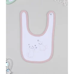 Prenatal Babero niña con gatitos* Ropa Y Accesorios·Baberos|Recién Nacido·Ropa Y Accesorios