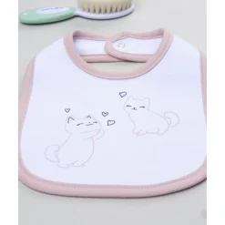 Prenatal Babero niña con gatitos* Ropa Y Accesorios·Baberos|Recién Nacido·Ropa Y Accesorios