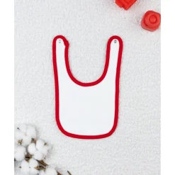 Prenatal Babero niño – reno all over con vivo rojo