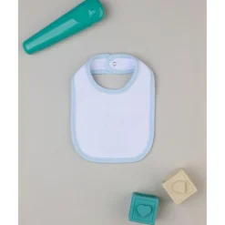 Prenatal Babero niño blanco/azul* Recién Nacido·Ropa Y Accesorios|Ropa Y Accesorios·Baberos