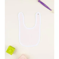 Prenatal Babero rosa claro para bebé con estampado blanco* Recién Nacido·Ropa Y Accesorios|Ropa Y Accesorios·Baberos