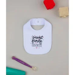 Prenatal Babero Unisex Blanco "Family"* Recién Nacido·Ropa Y Accesorios|Ropa Y Accesorios·Baberos