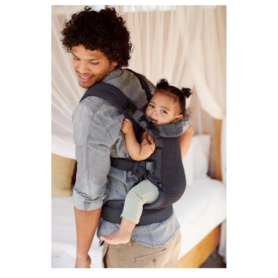 BABYBJORN BabyBjörn - Mochila portabebés Harmony 3D antracita* Portabebés Y Bici·Portabebés Y Mochilas