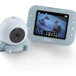 BABYMOOV - Vigilabebés inalámbrico YOO Roll con música y nocturno ㅤ