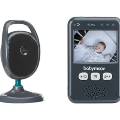 BABYMOOV - Vigilabebés Vídeo Nocturno con Zoom y Kit Mural ㅤ* Seguridad·Vigilabebés