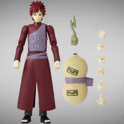BANDAI - Figura Gaara Anime Heroes Naruto Shippuden 17 cm ㅤ