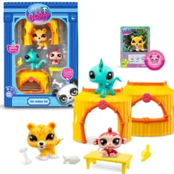 LITTLEST PET SHOP Bandai - Littlest PetShop - Tiki Jungle Set ㅤ