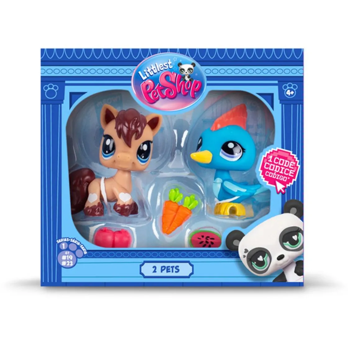 LITTLEST PET SHOP Bandai - Littlest PetShop - Dúo de Figuras (Varios modelos) ㅤ* Coleccionables Y Mini Mundos