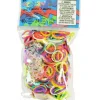 BANDAI - Paquete de 600 gomas elásticas Rainbow Loom para manualidades* Estilo De Vida