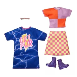 MATTEL Barbie - 2 pack de vestidos y accesorios de moda (Varios modelos)* Muñecas