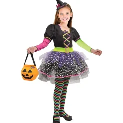 BARBIE - Disfraz de Brujita multicolor 3-4 años* Disfraces|Halloween