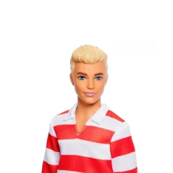 MATTEL Barbie - Ken Fashionista con polo de rayas* Muñecas