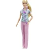 MATTEL Barbie - Muñeca Barbie enfermera con accesorios ㅤ* Muñecas