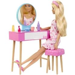 MATTEL Barbie - Muñeca con dormitorio y accesorios incluidos ㅤ* Muñecas